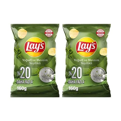 Lay’s Yoğurt & Mevsim Yeşillikli Patates Cipsi