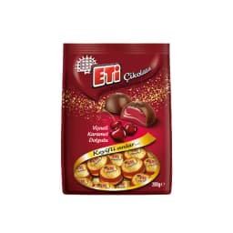 Eti Çikolata Vişneli Karamel Dolgulu Sütlü Çikolata