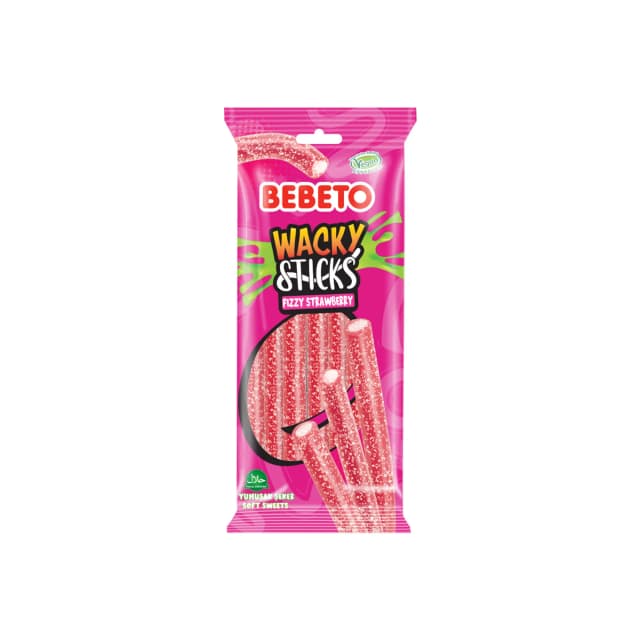 Bebeto Wacky Stick Çilek Vanilya