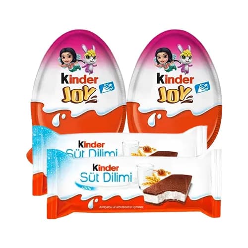 Kinder Joy Kız Çocuklarına Özel & Süt Dilimi