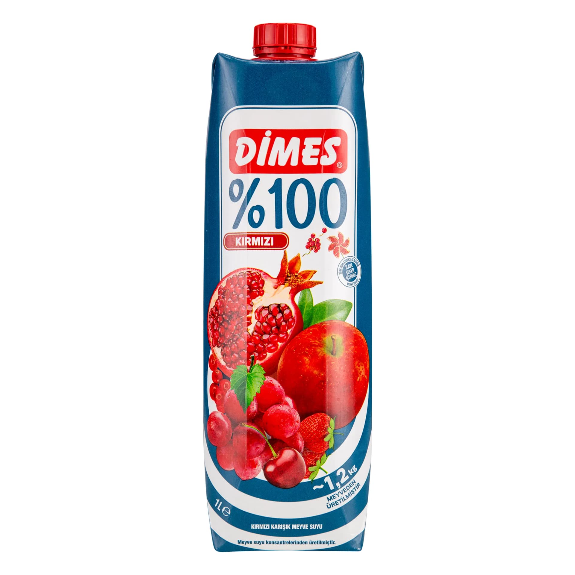 Dimes %100 Kırmızı Meyve Suyu