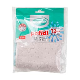 Smarter Pofidi Mikrofiber Temizlik Bezi 2'li