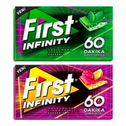 First 60 Dk Yeşil Nane & Ahududu & Limon