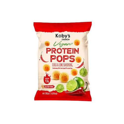 Koby's Crunch Chili & Lime Çeşnili Protein Cipsi