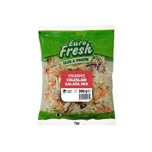 Eurofresh Yıkanmış Coleslaw Salata Mix