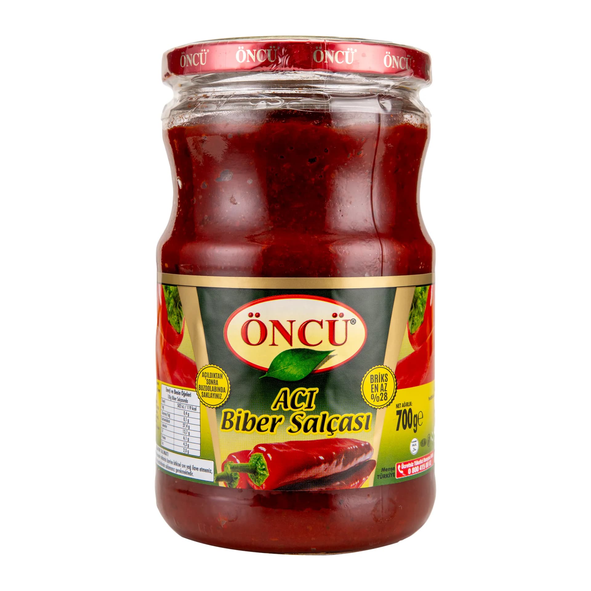 Öncü Acı Biber Salçası