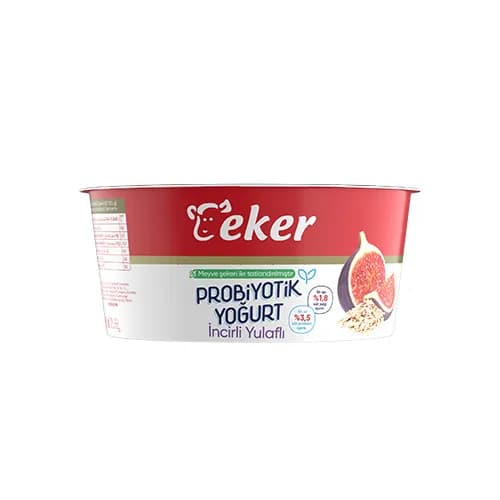 Eker İncirli & Yulaflı Probiyotik Yoğurt