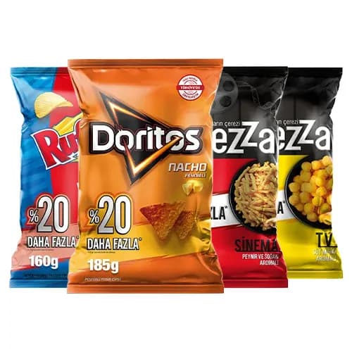 Doritos & Çerezza & Ruffles Paketi