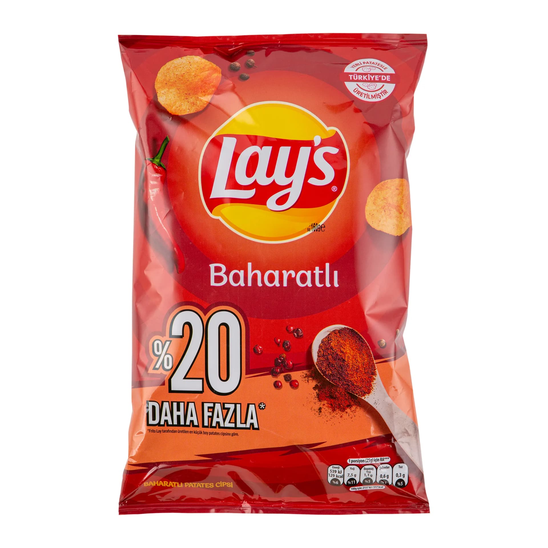 Lay's Baharatlı Patates Cipsi Parti Boy