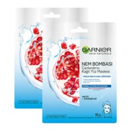 Garnier Nem Bombası Canlandırıcı Kağıt Yüz Maskesi