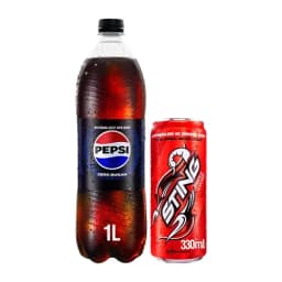 Pepsi Zero Sugar + Sting