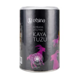 Efsina Sofrada Öğütme Kaya Tuzu Silindir Kutu