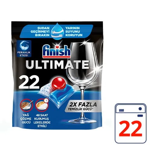 Finish Ultimate Hepsi 1 Arada Bulaşık Makinesi Tableti