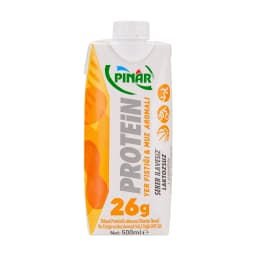 Pınar Protein Yer Fıstığı & Muz Aromalı Süt