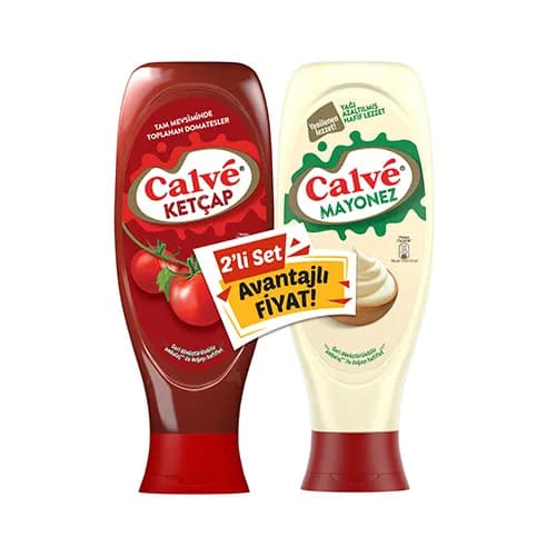 Calve Ketçap & Light Mayonez