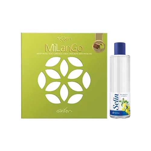 Milango Fıstıklı Çikolata & Selin Limon Kolonyası