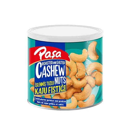 Paşa Kavrulmuş Kaju Teneke Kutu