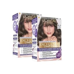 L’Oréal Paris Ekstra Küllü Koyu Kumral Saç Boyası 6.11
