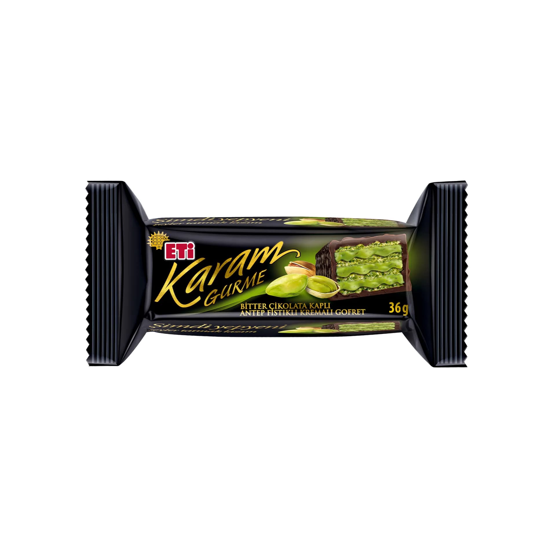 Eti Karam Gurme Antep Fıstıklı Kremalı Gofret