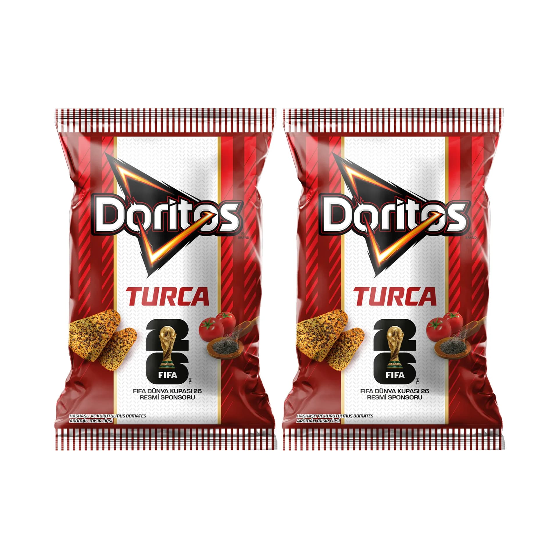 Doritos Turca Haşhaşlı Domates Aromalı Mısır Cipsi Süper Boy