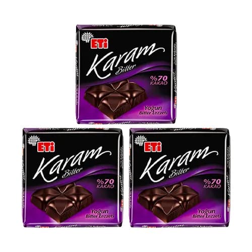Eti Karam %70 Kakaolu Bitter Çikolata