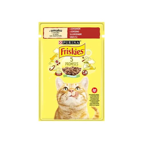 Friskies Sığırlı Pouch Mama
