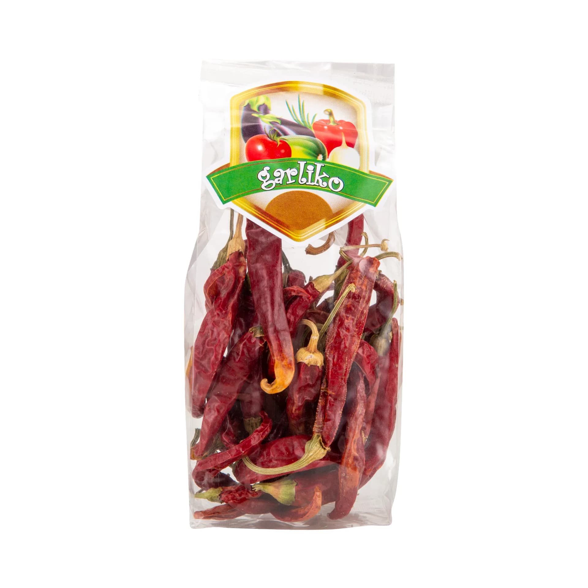 Garliko Kurutulmuş Acı Biber Paket