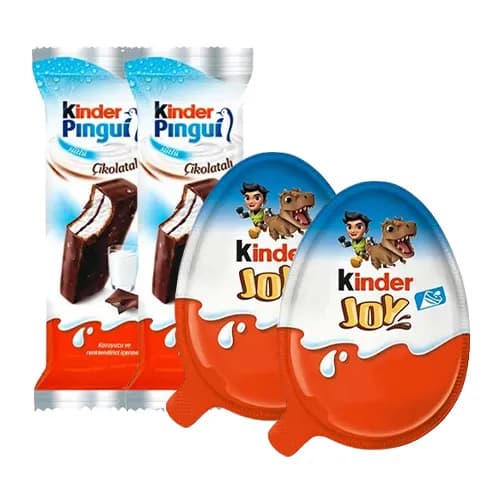 Kinder Joy Erkek Çocuklarına Özel & Kinder Pingui