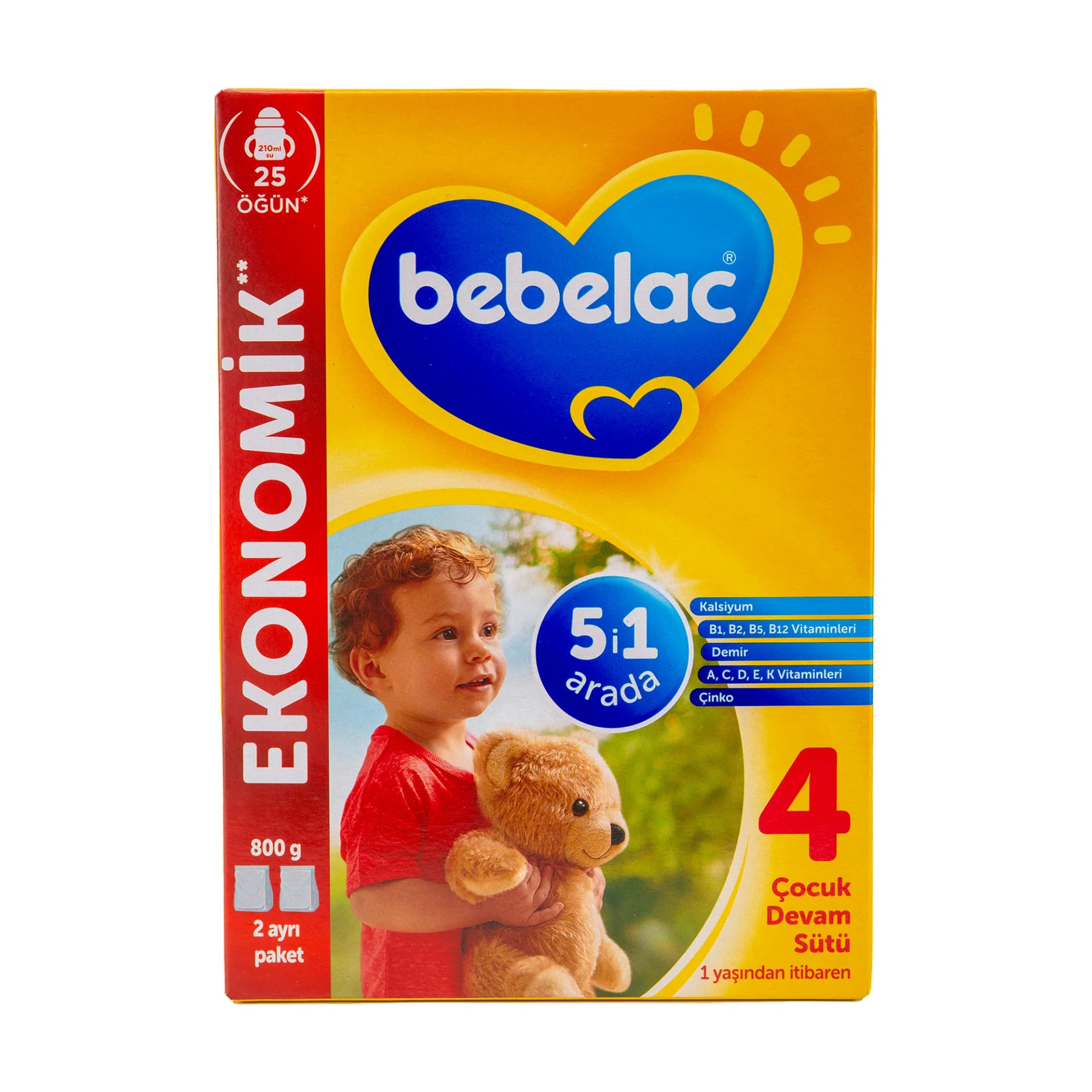Bebelac 4 Çocuk Devam Sütü 1 Yaş+