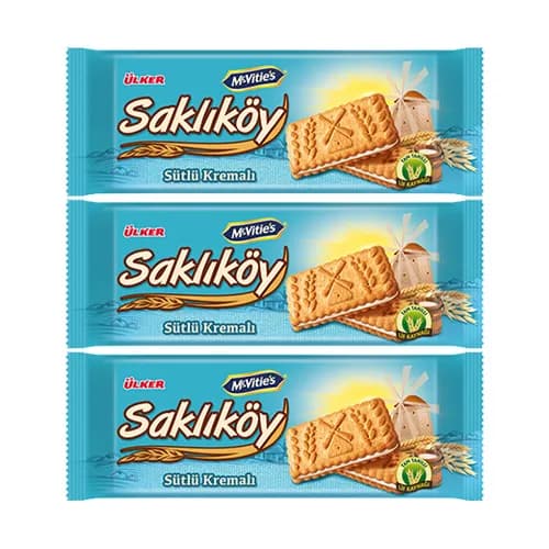 McVitie's Saklıköy Sütlü Kremalı Bisküvi