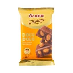 Ülker Çikolata Dolu Dolu %32 Bademli