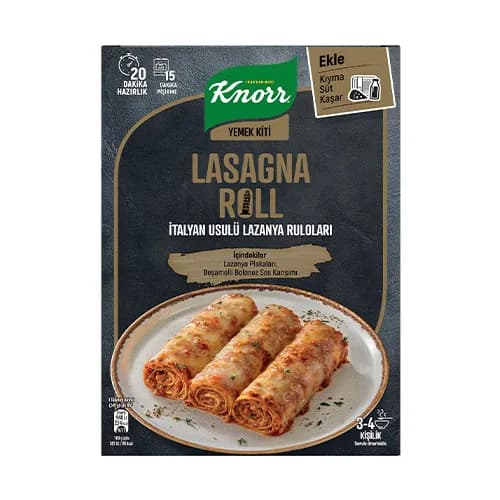 Knorr Yemek Kiti Lazanya Rulo