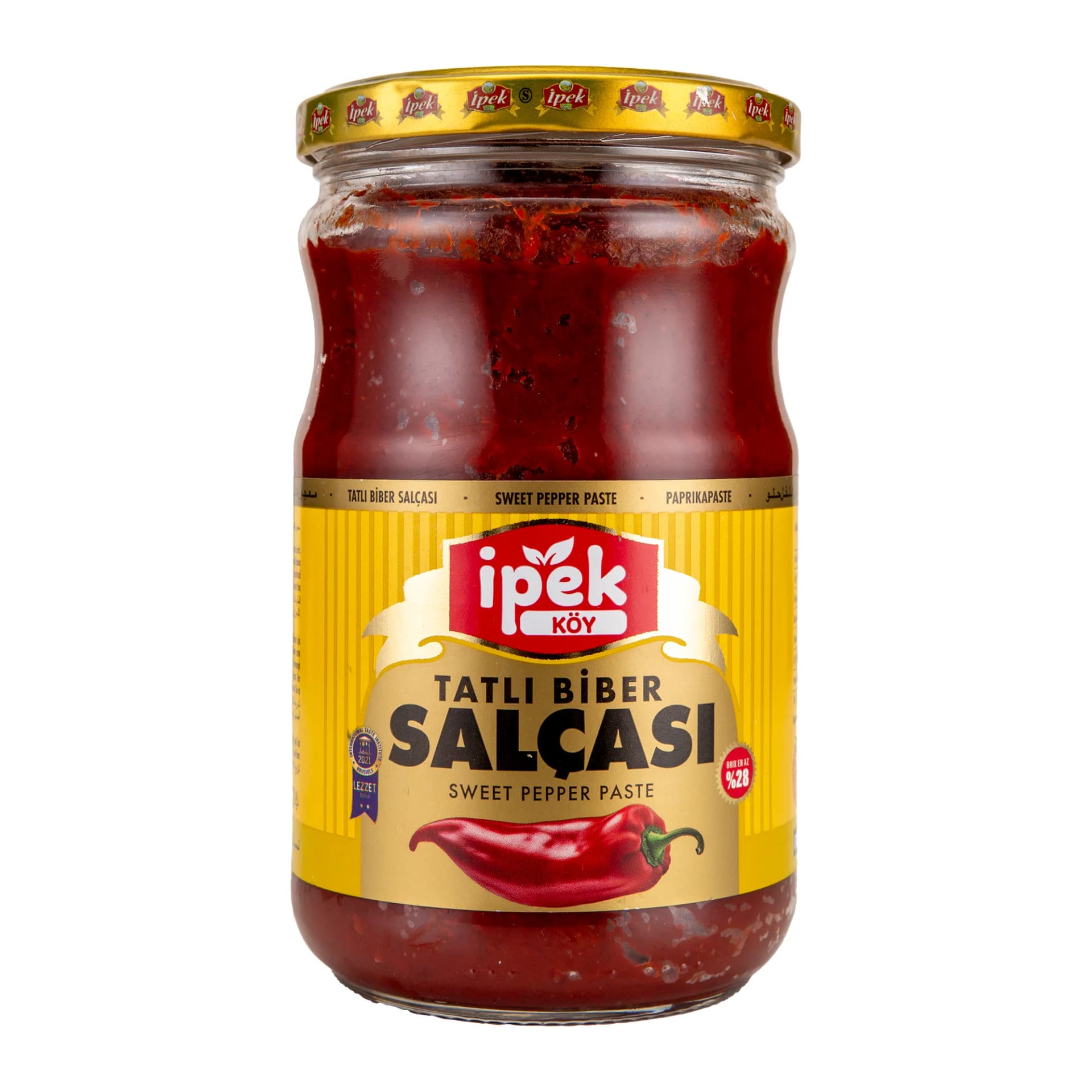 İpek Tatlı Biber Salçası Cam