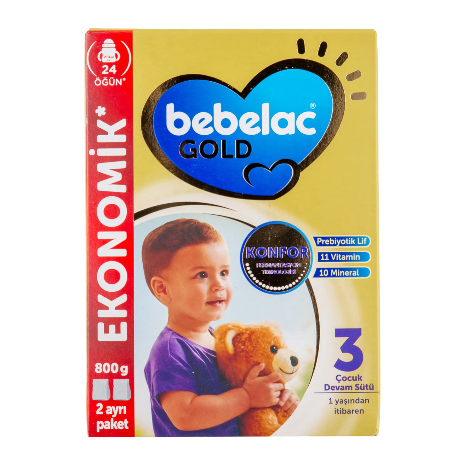 Bebelac Gold Konfor 3 Devam Sütü 1 Yaş+