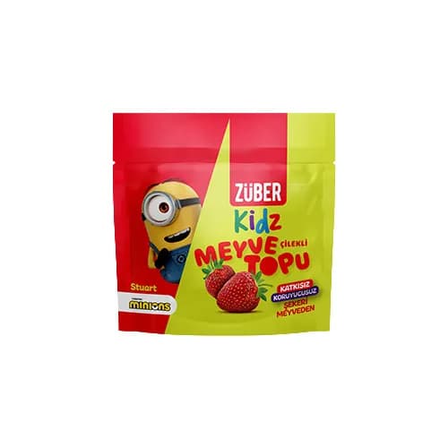 Züber Kidz Çilekli Meyve Topu