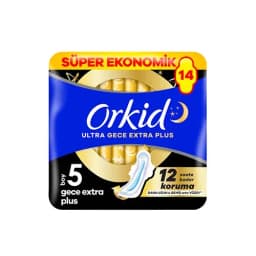 Orkid Ultra Ekstra Dörtlü Paket Gece Ekstra Plus