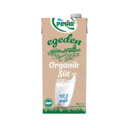 Pınar Egeden Organik Süt %2,5 Yağlı