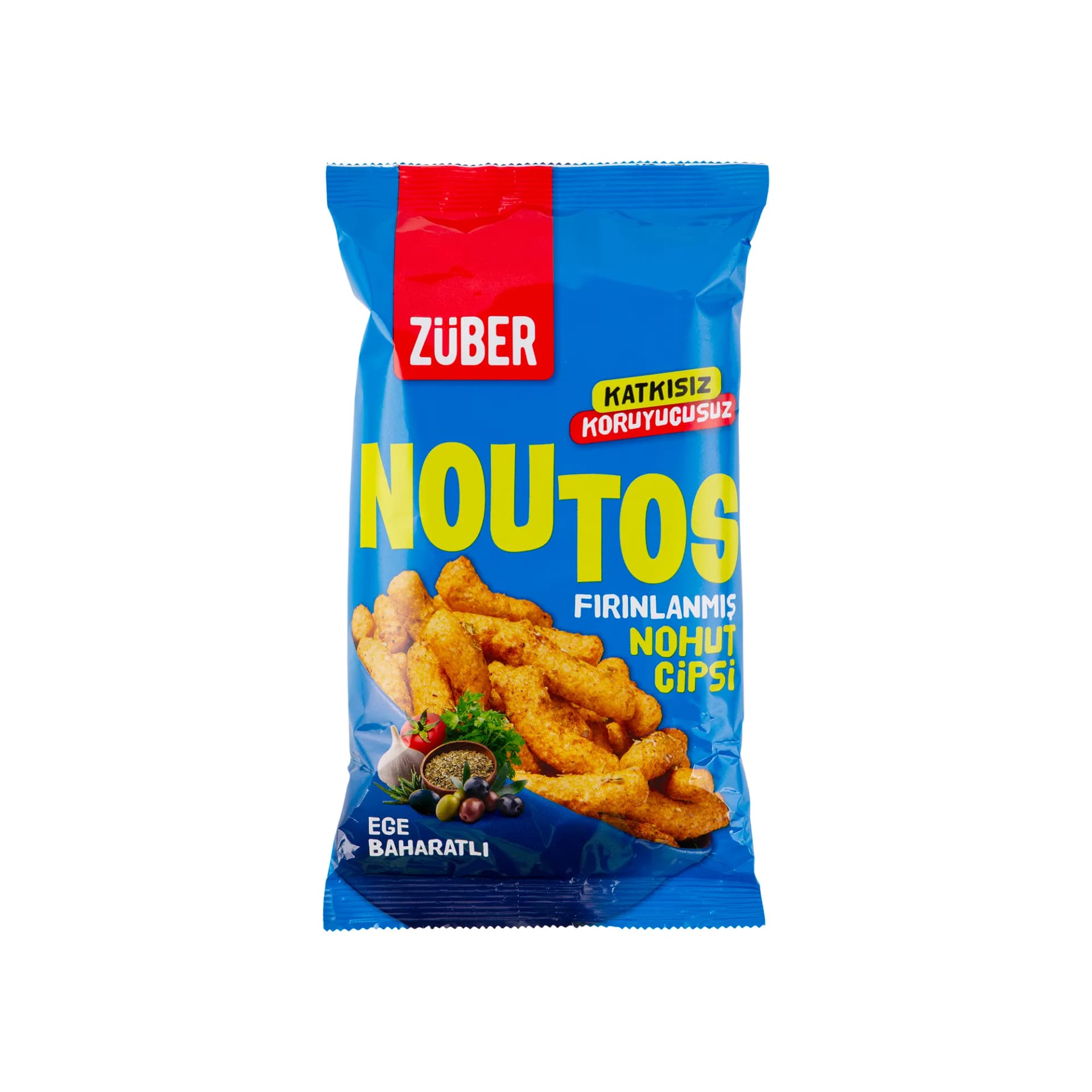 Züber Noutos Ege Baharatlı Fırınlanmış Nohut Cipsi