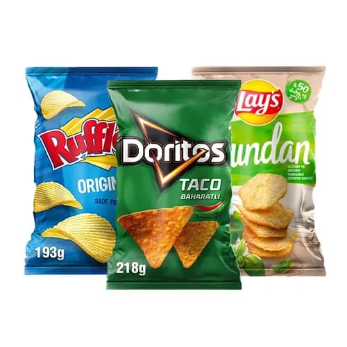 Doritos & Ruffles & Lay's Üçlüsü