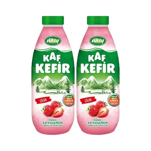 Sütaş Kaf Kefir Çilekli