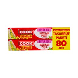 Cook Ekonomik Büyük Buzdolabı Poşeti