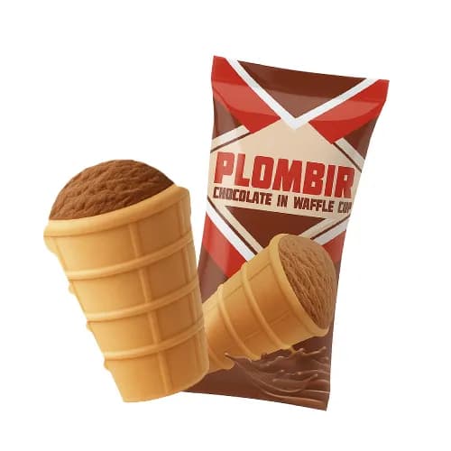 Drancor Plombir Çikolata Külah