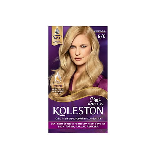 Koleston Saç Boyası Açık Kumral 8/0 Numara
