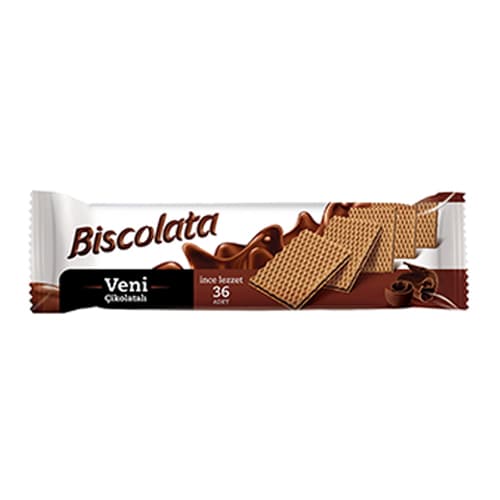 Biscolata Veni Çikolata Kremalı Gofret