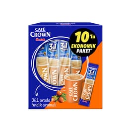 Café Crown 3'ü 1 Arada Fındık Aromalı