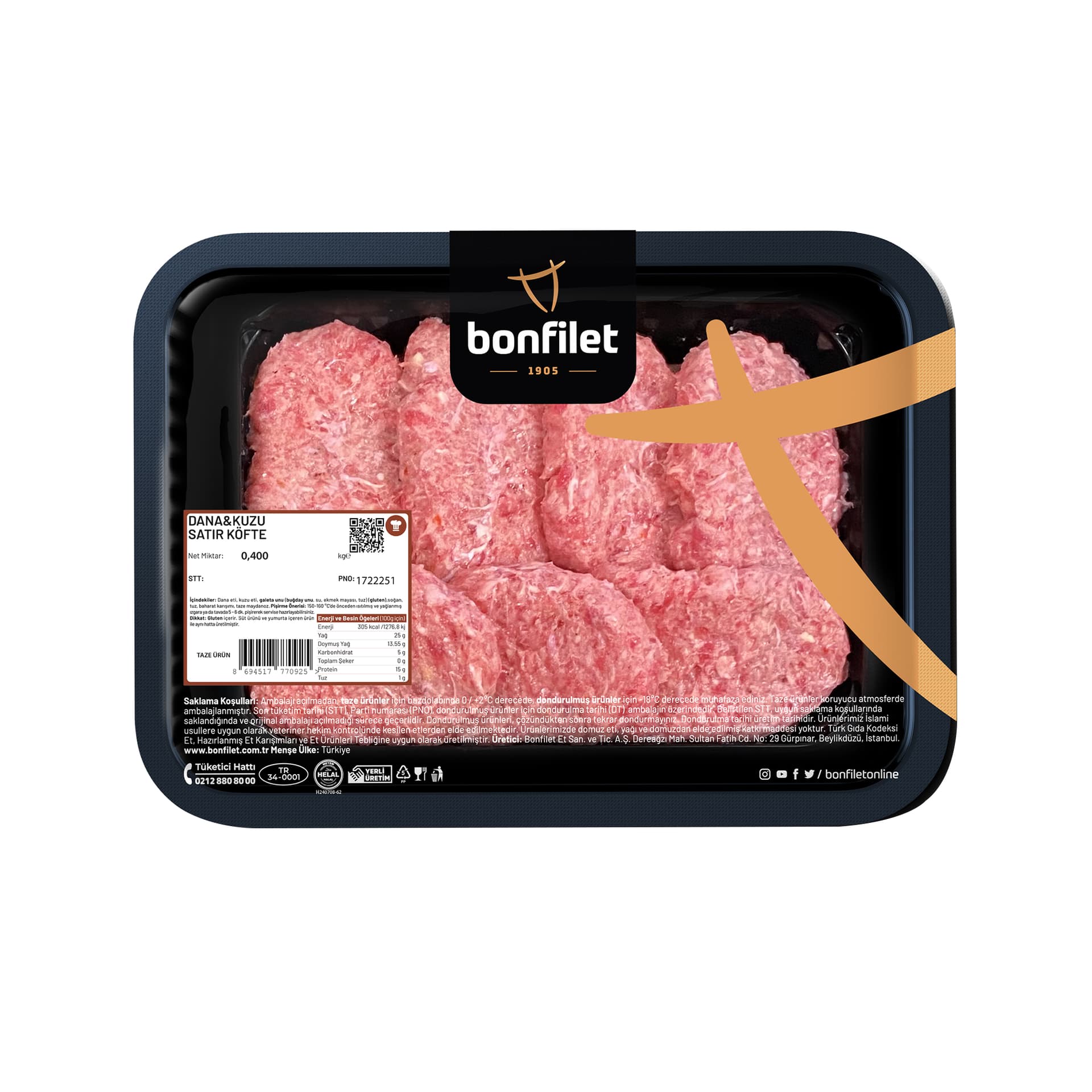 Bonfilet Dana & Kuzu Satır Köfte