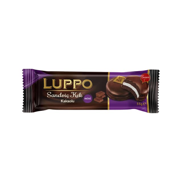 Luppo Mini Sandviç Kek Kakaolu