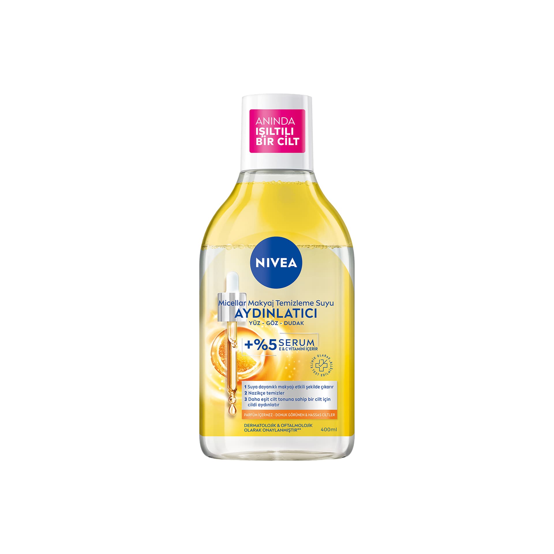 Nivea Aydınlatıcı Micellar Makyaj Temizleme Suyu
