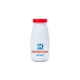 Sek Ekşi Maya Ayran Cam Şişe
