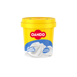 Oando Vanilyalı Kap Dondurma